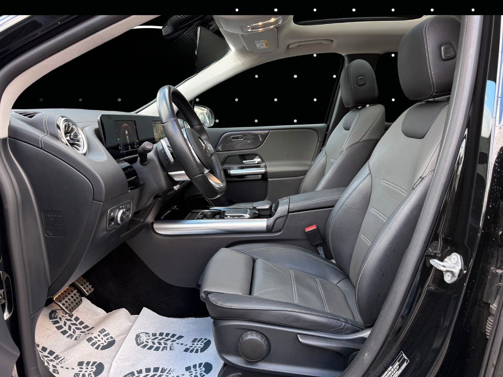 Mercedes-Benz B 250e 8G AMG NIGHT LEDER BEAM DIST+360°AHK PANO foto 14