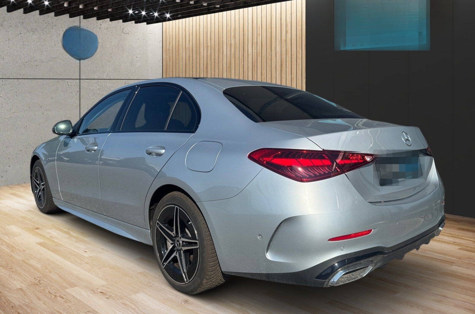 Mercedes-Benz C 300 de *AMG*NIGHT*AHK*PANO*360°KAM*STHZ*NAVI* foto 4