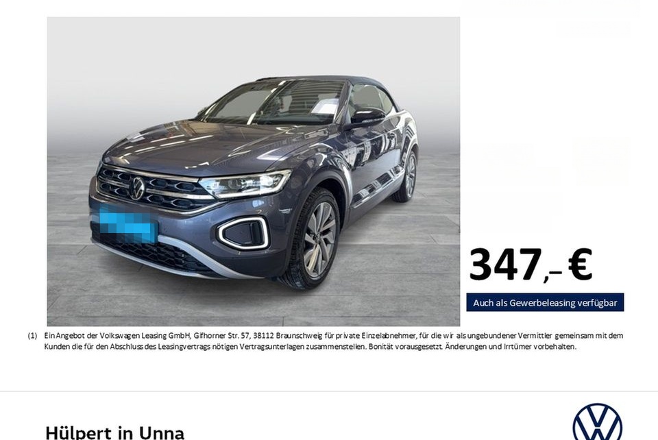 Volkswagen T-Roc Cabriolet 1.5 GOAL ACC LM18 NAVI LED+ foto 2