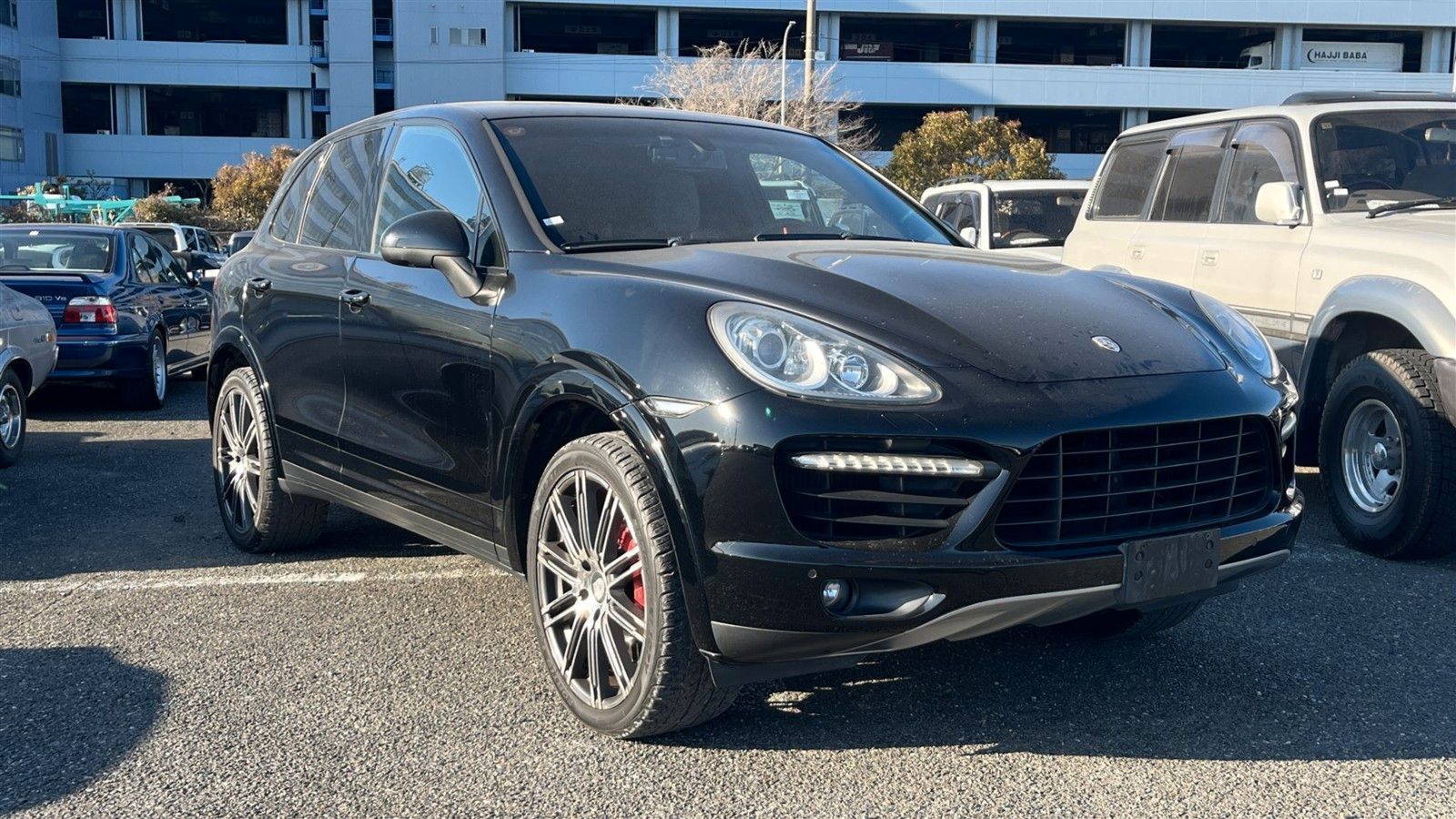 Porsche Cayenne Turbo 4.8L (Schwarz/Schwarz) foto 2