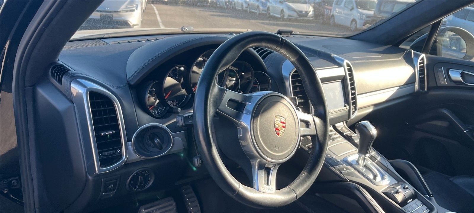 Porsche Cayenne Turbo 4.8L (Schwarz/Schwarz) foto 14