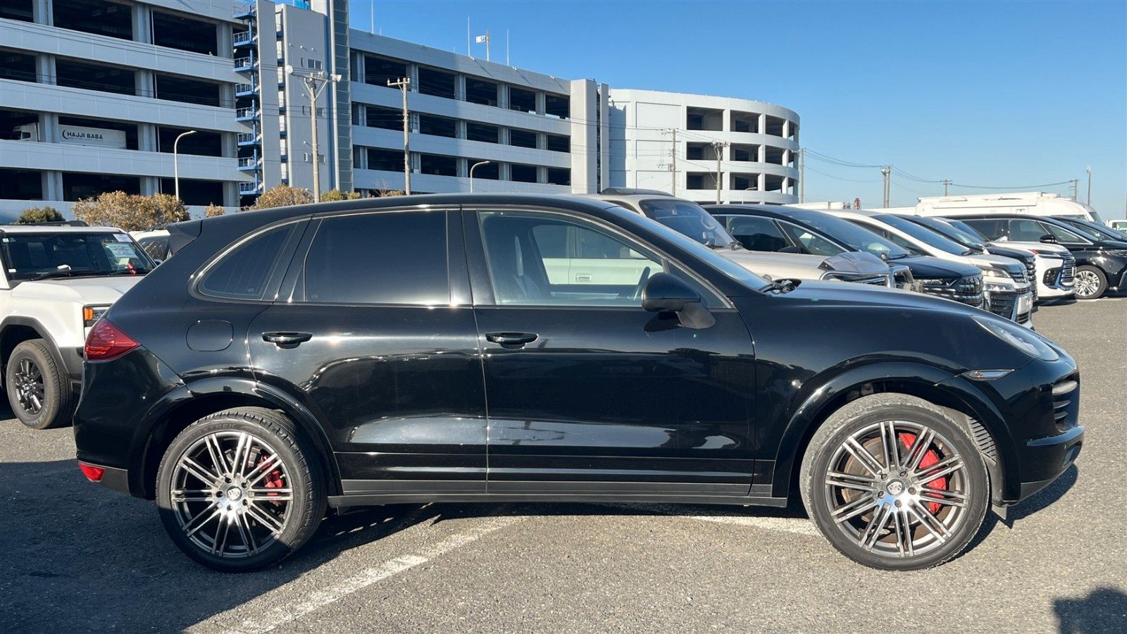Porsche Cayenne Turbo 4.8L (Schwarz/Schwarz) foto 4
