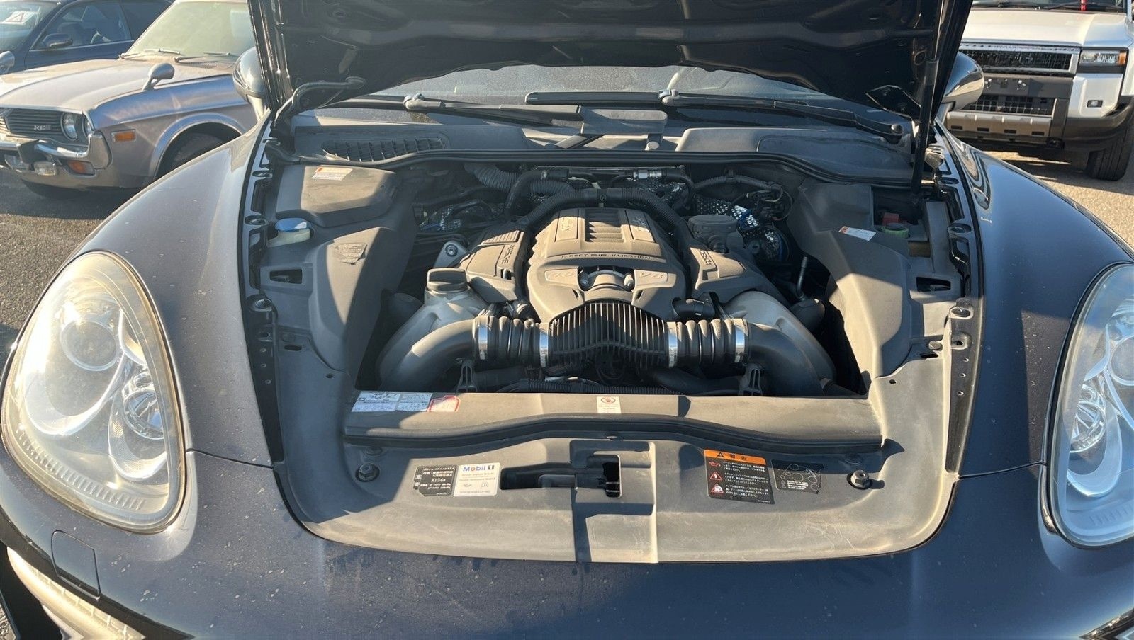 Porsche Cayenne Turbo 4.8L (Schwarz/Schwarz) foto 36