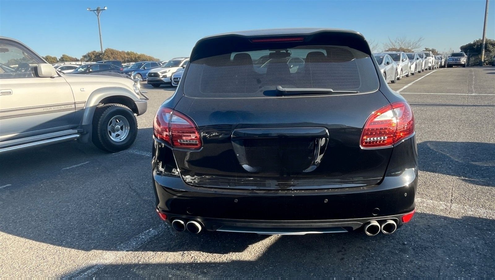 Porsche Cayenne Turbo 4.8L (Schwarz/Schwarz) foto 7