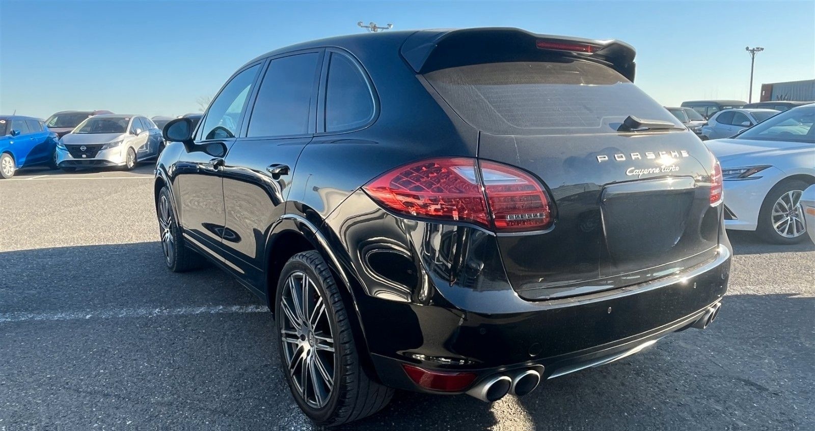 Porsche Cayenne Turbo 4.8L (Schwarz/Schwarz) foto 8