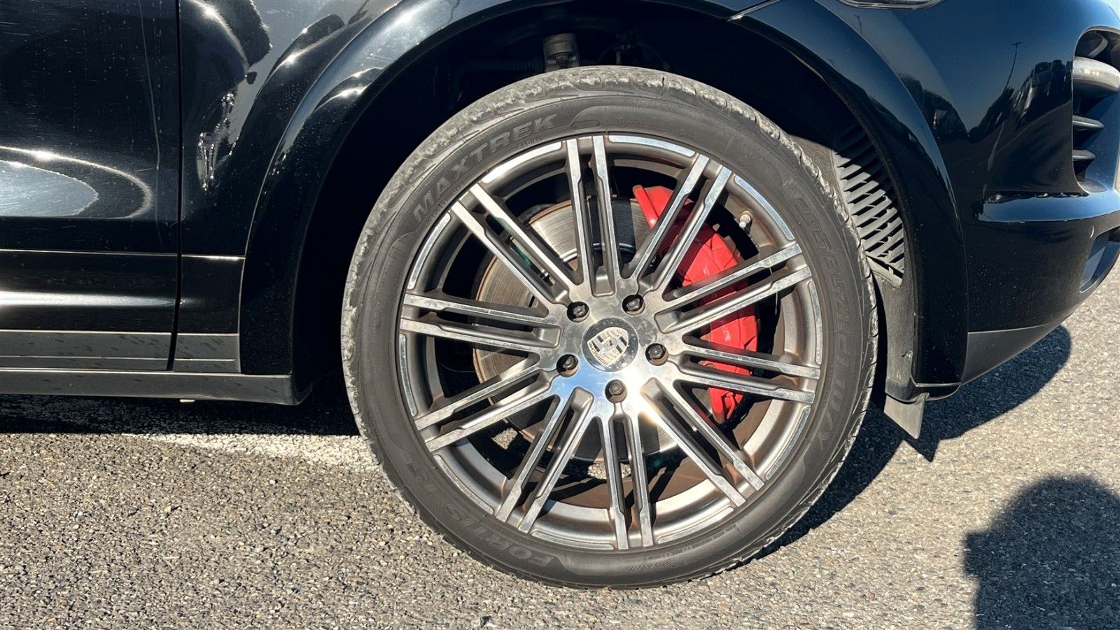 Porsche Cayenne Turbo 4.8L (Schwarz/Schwarz) foto 9