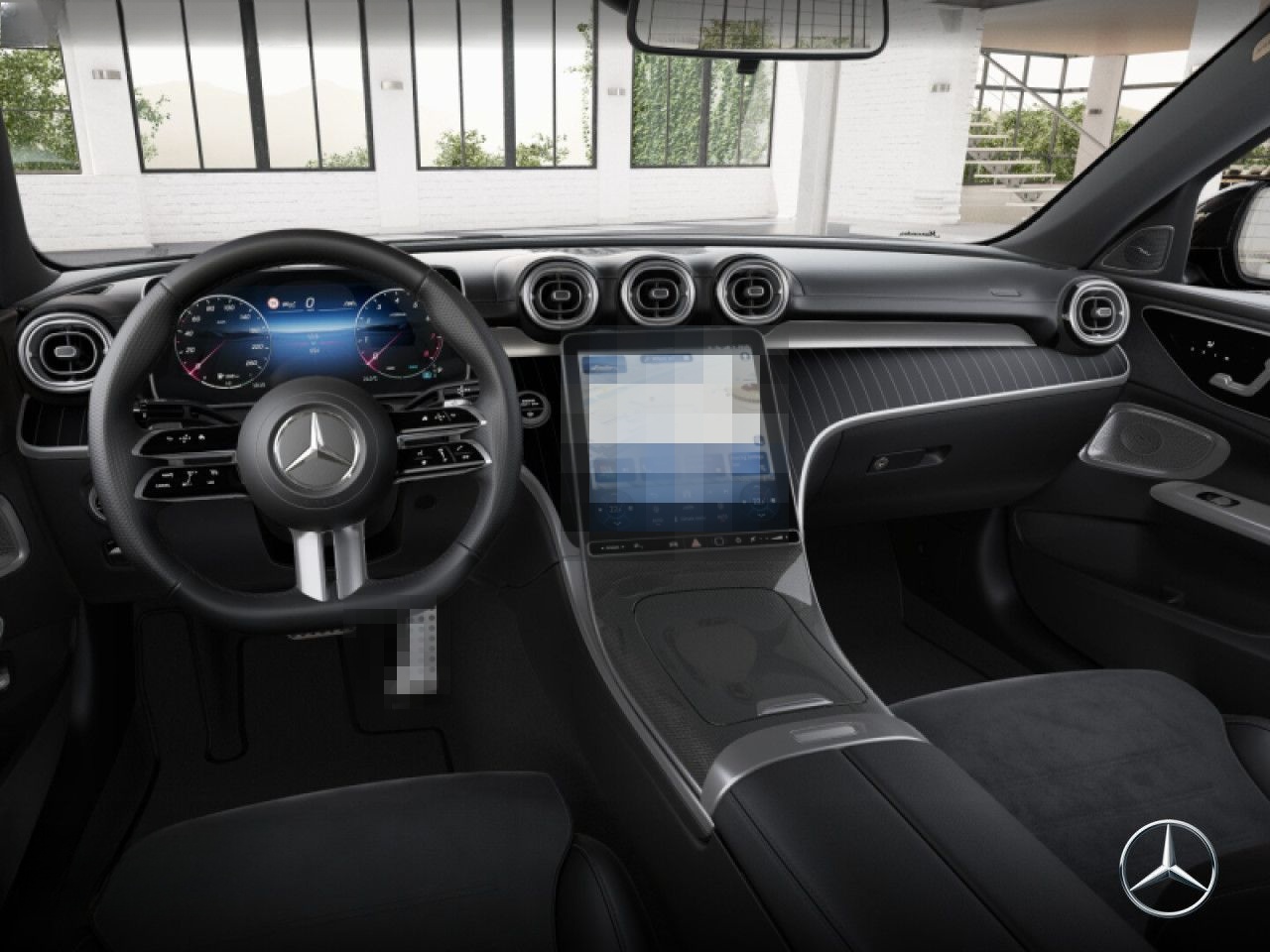 Mercedes-Benz C 180 AMG+NIGHT+360+BURMESTER+TOTW+KEYLESS+9G foto 9
