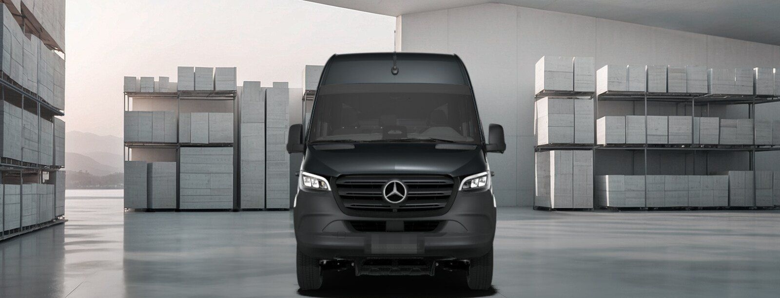 Mercedes-Benz Sprinter 319 4x4 Kasten PRO L2 LED+TotW+AHK+360 foto 2