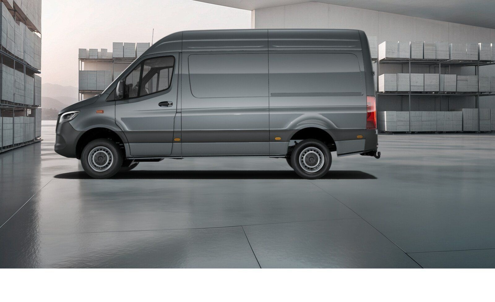 Mercedes-Benz Sprinter 319 4x4 Kasten PRO L2 LED+TotW+AHK+360 foto 3