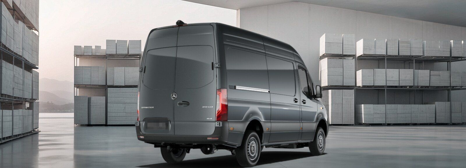 Mercedes-Benz Sprinter 319 4x4 Kasten PRO L2 LED+TotW+AHK+360 foto 4