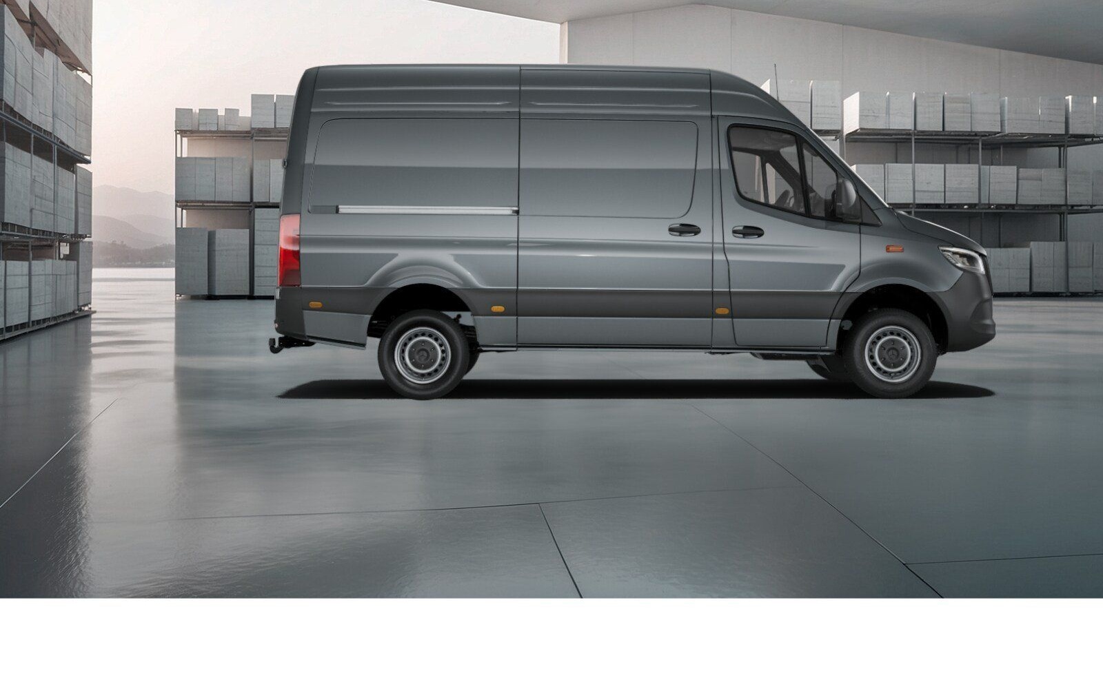 Mercedes-Benz Sprinter 319 4x4 Kasten PRO L2 LED+TotW+AHK+360 foto 6