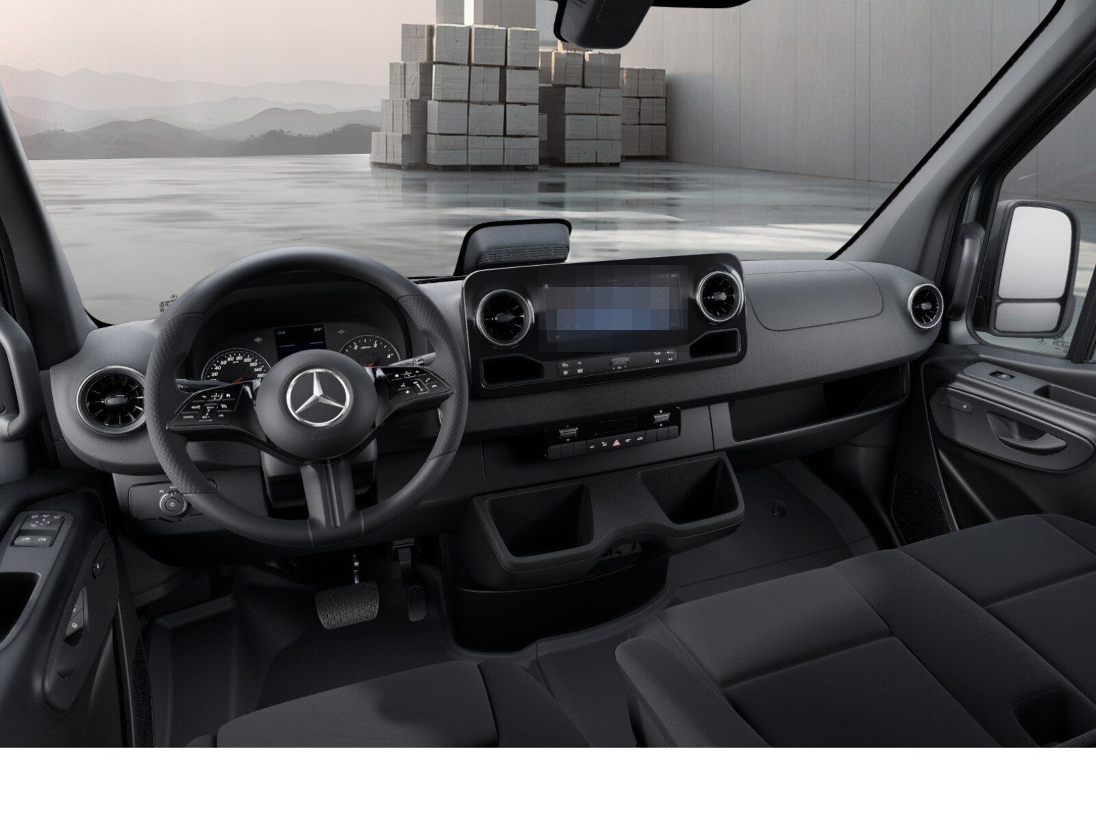 Mercedes-Benz Sprinter 319 4x4 Kasten PRO L2 LED+TotW+AHK+360 foto 7