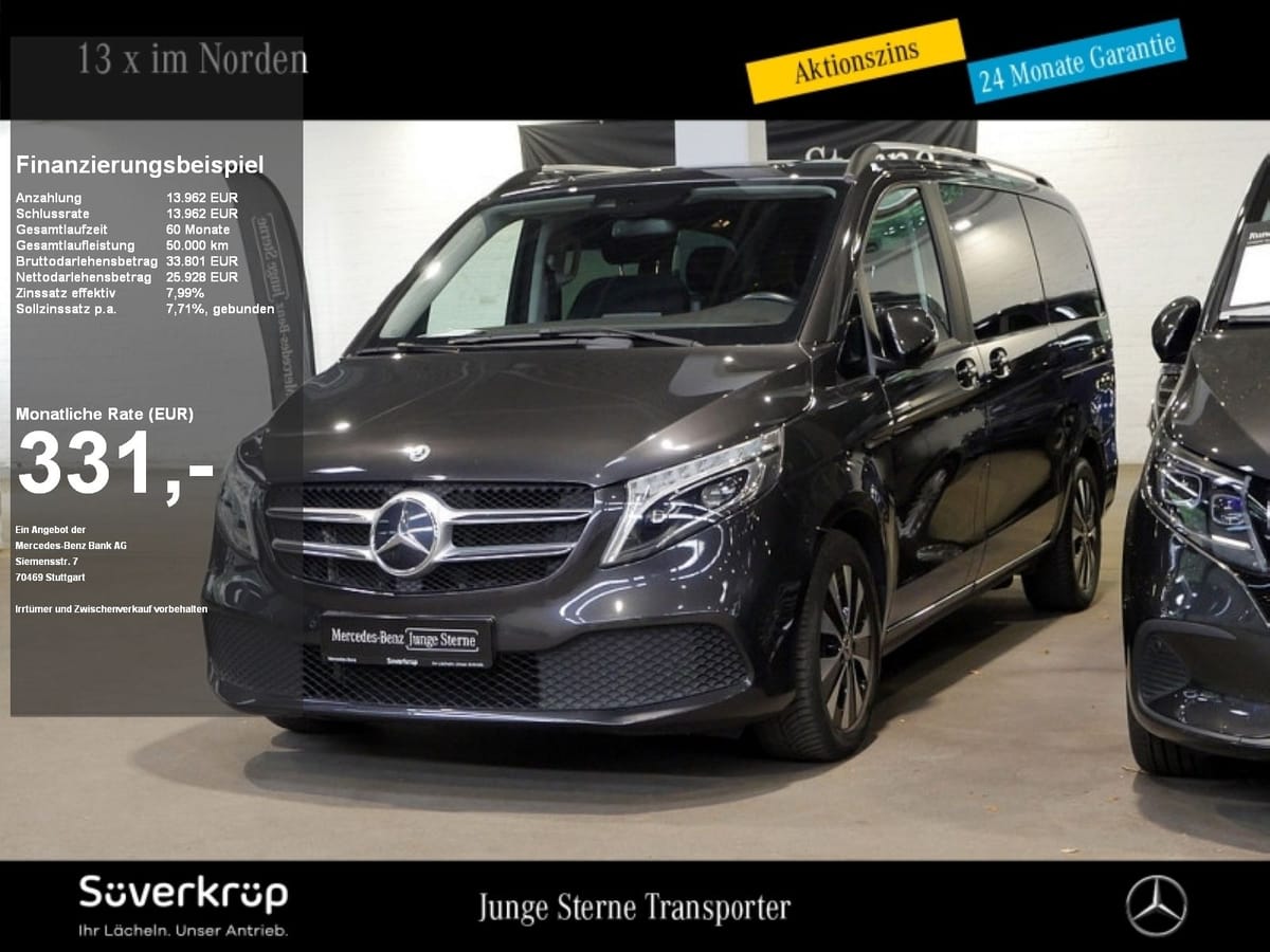 Mercedes-Benz V 220 EDITION STANDARD KLIMA LED LM KAMERA 5SITZ