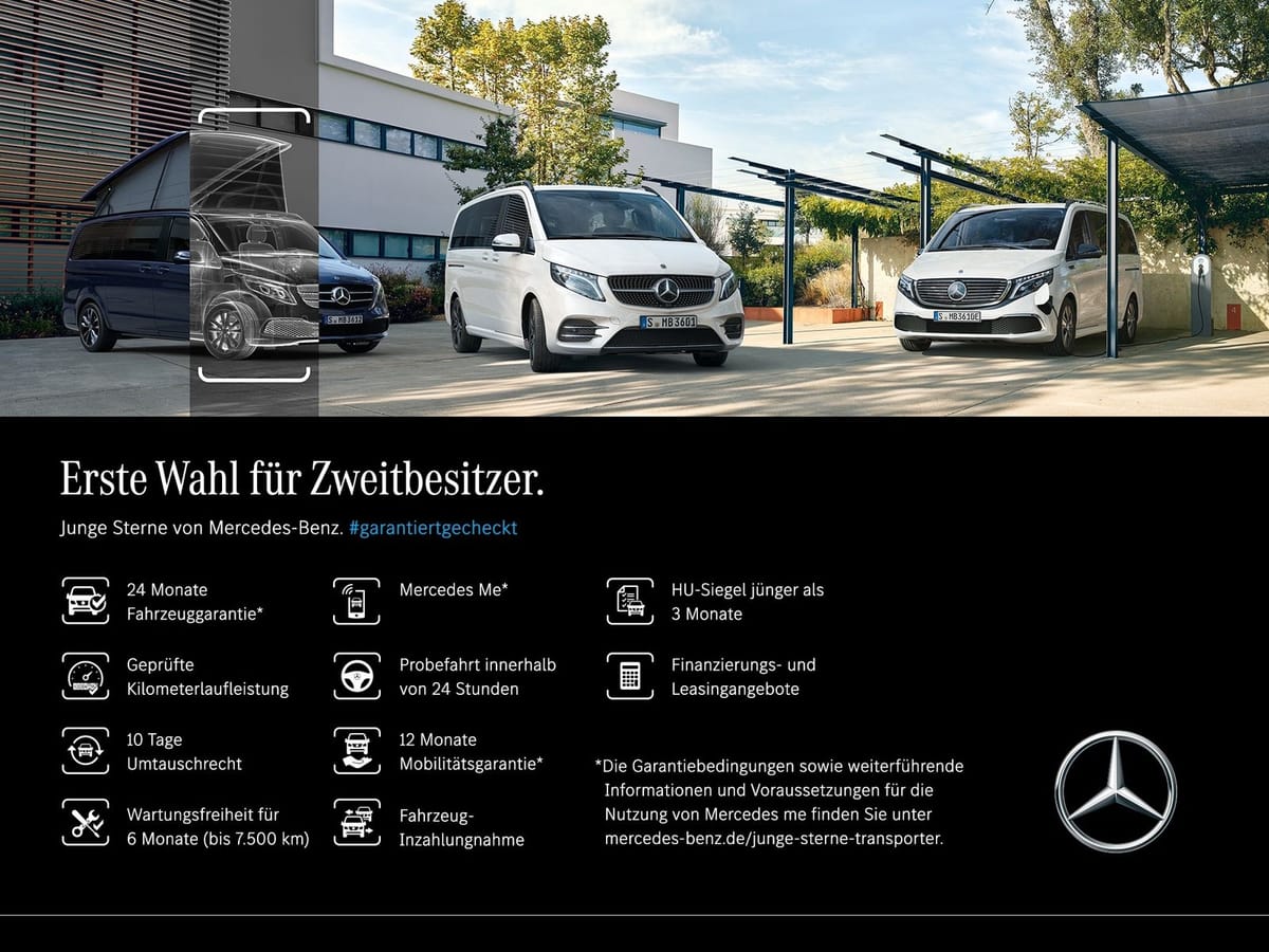 Mercedes-Benz V 220 EDITION STANDARD KLIMA LED LM KAMERA 5SITZ foto 2