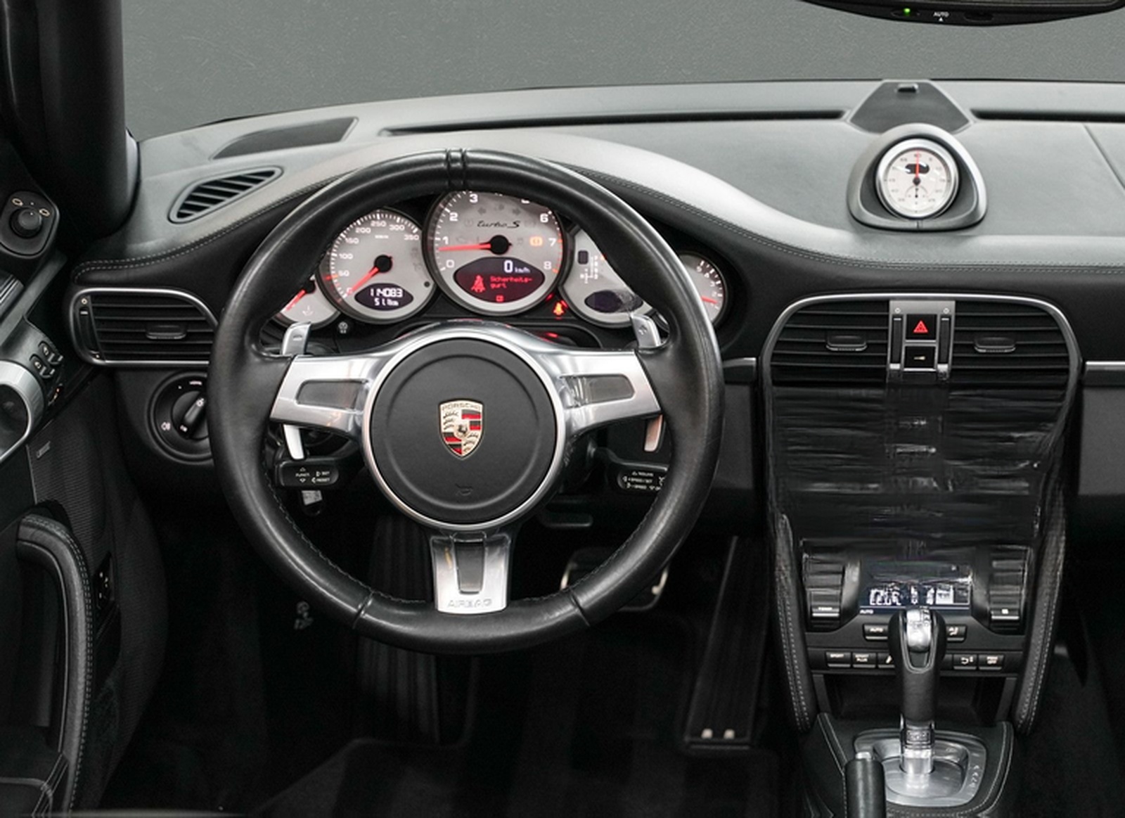 Porsche 997 Turbo S Cabrio - Exklusiver Volllederumfang foto 11