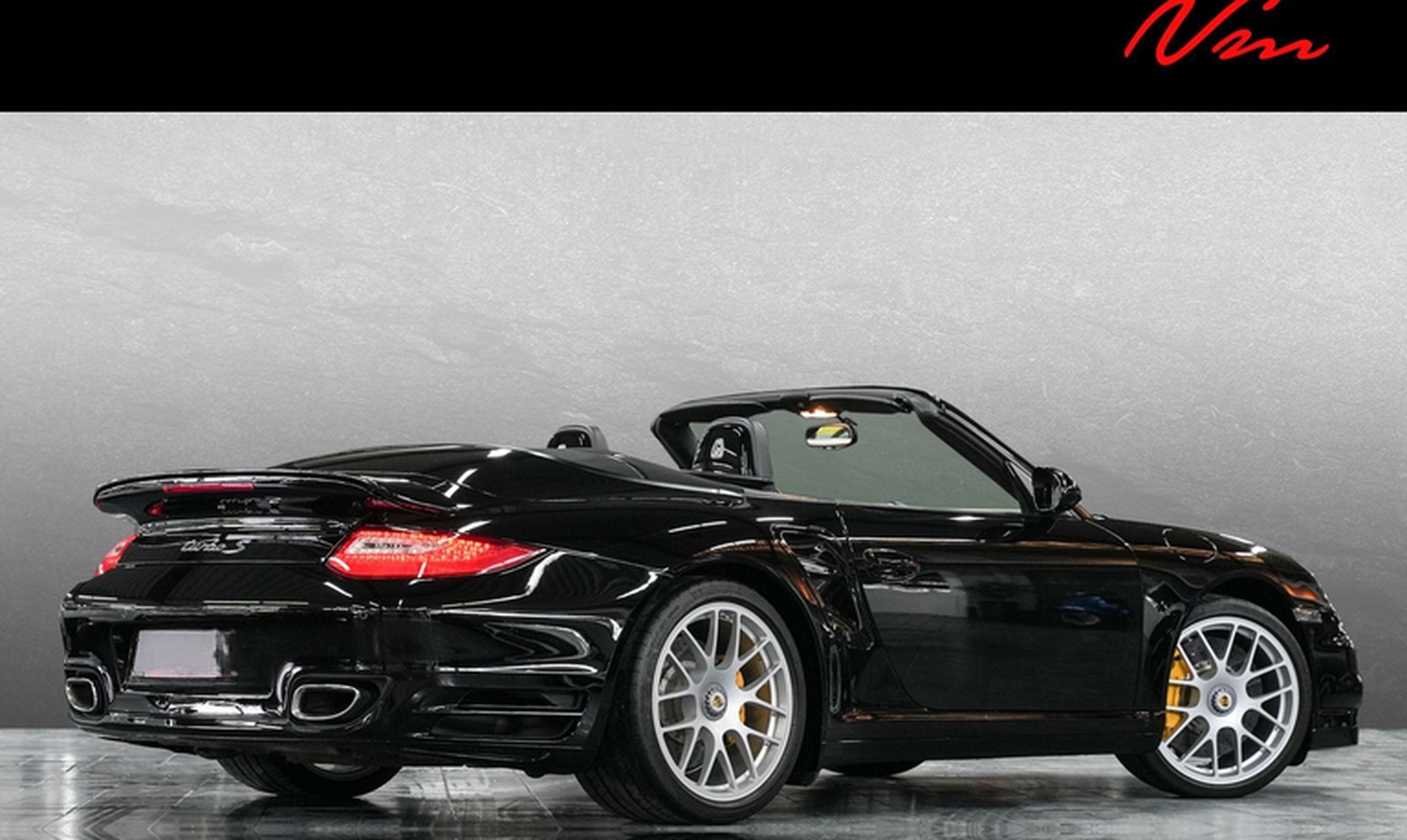 Porsche 997 Turbo S Cabrio - Exklusiver Volllederumfang foto 3