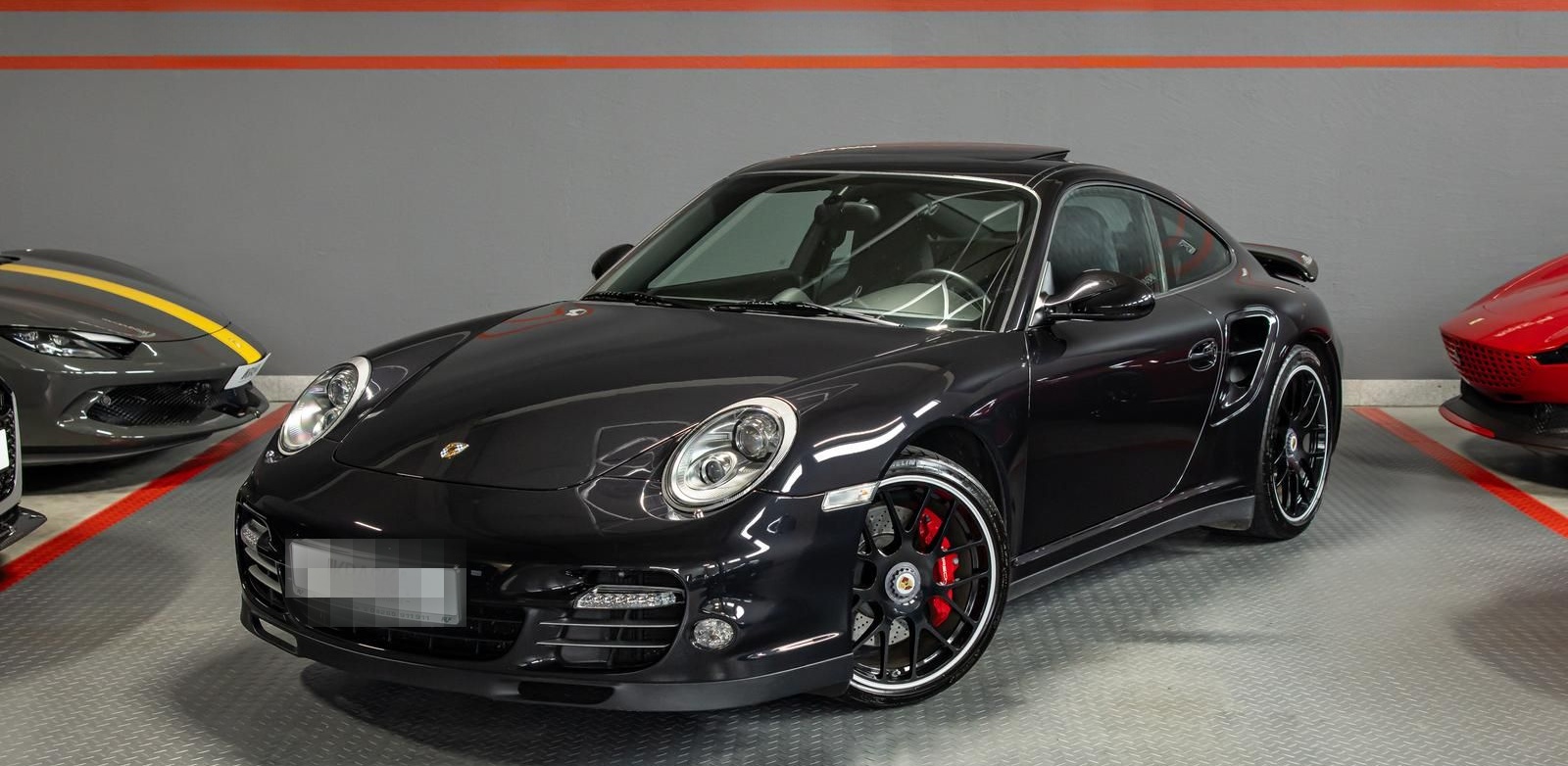Porsche 911 Turbo Coupe PDK GRA 19" BOSE 1. Hand RUF foto 2