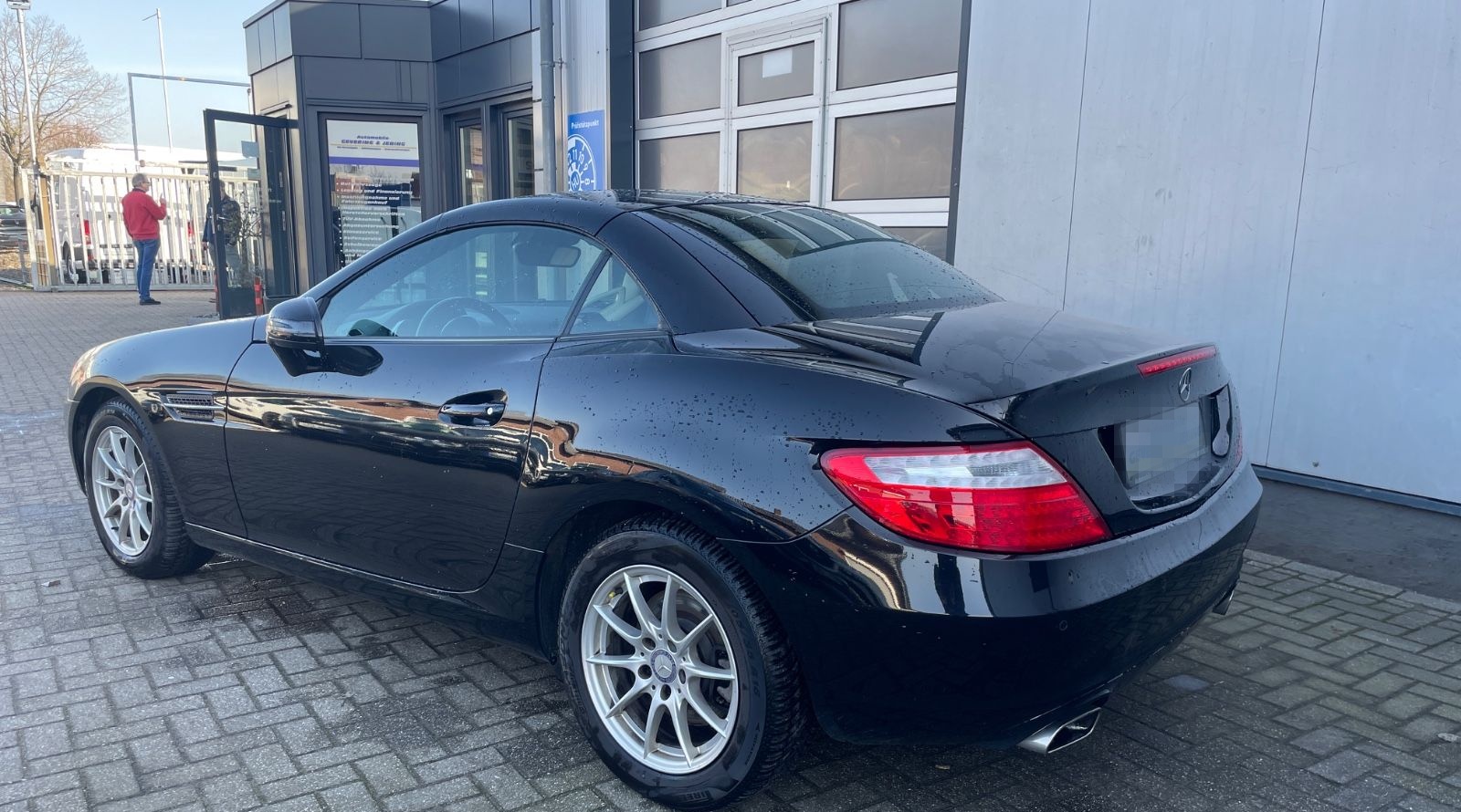 Mercedes-Benz SLK 200 SLK Roadster Airscarf Allwetter Leder foto 2