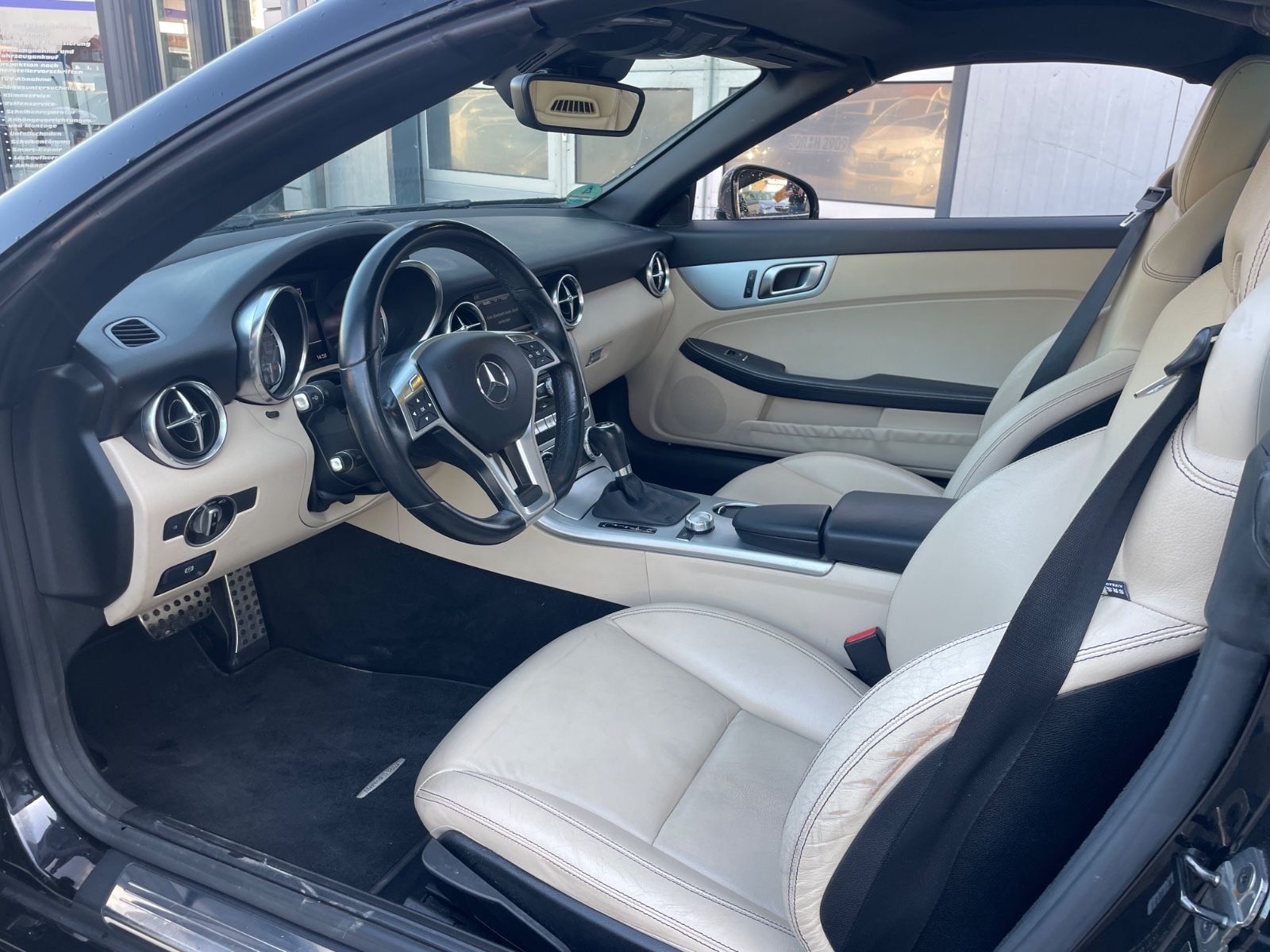 Mercedes-Benz SLK 200 SLK Roadster Airscarf Allwetter Leder foto 5