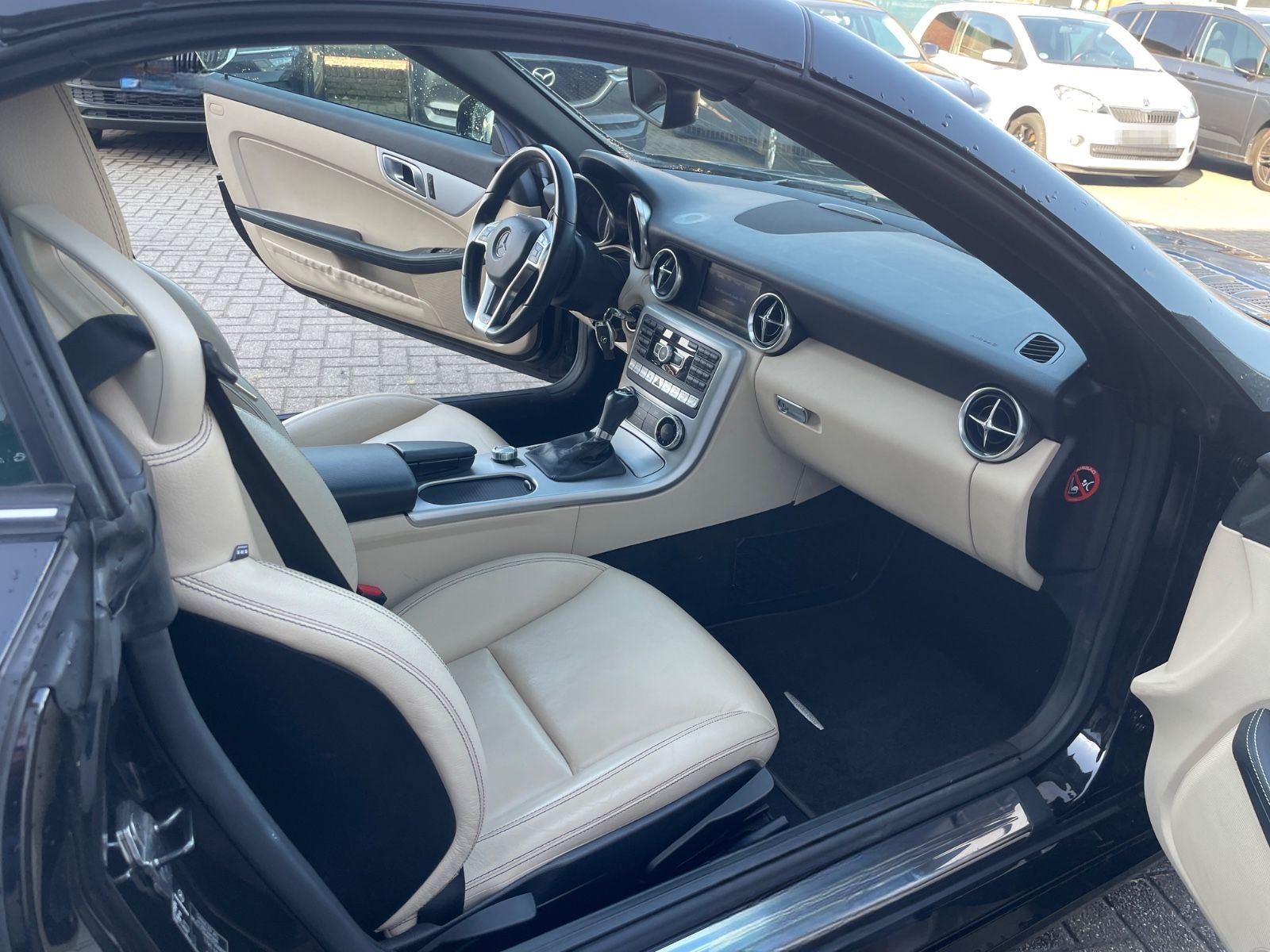 Mercedes-Benz SLK 200 SLK Roadster Airscarf Allwetter Leder foto 6