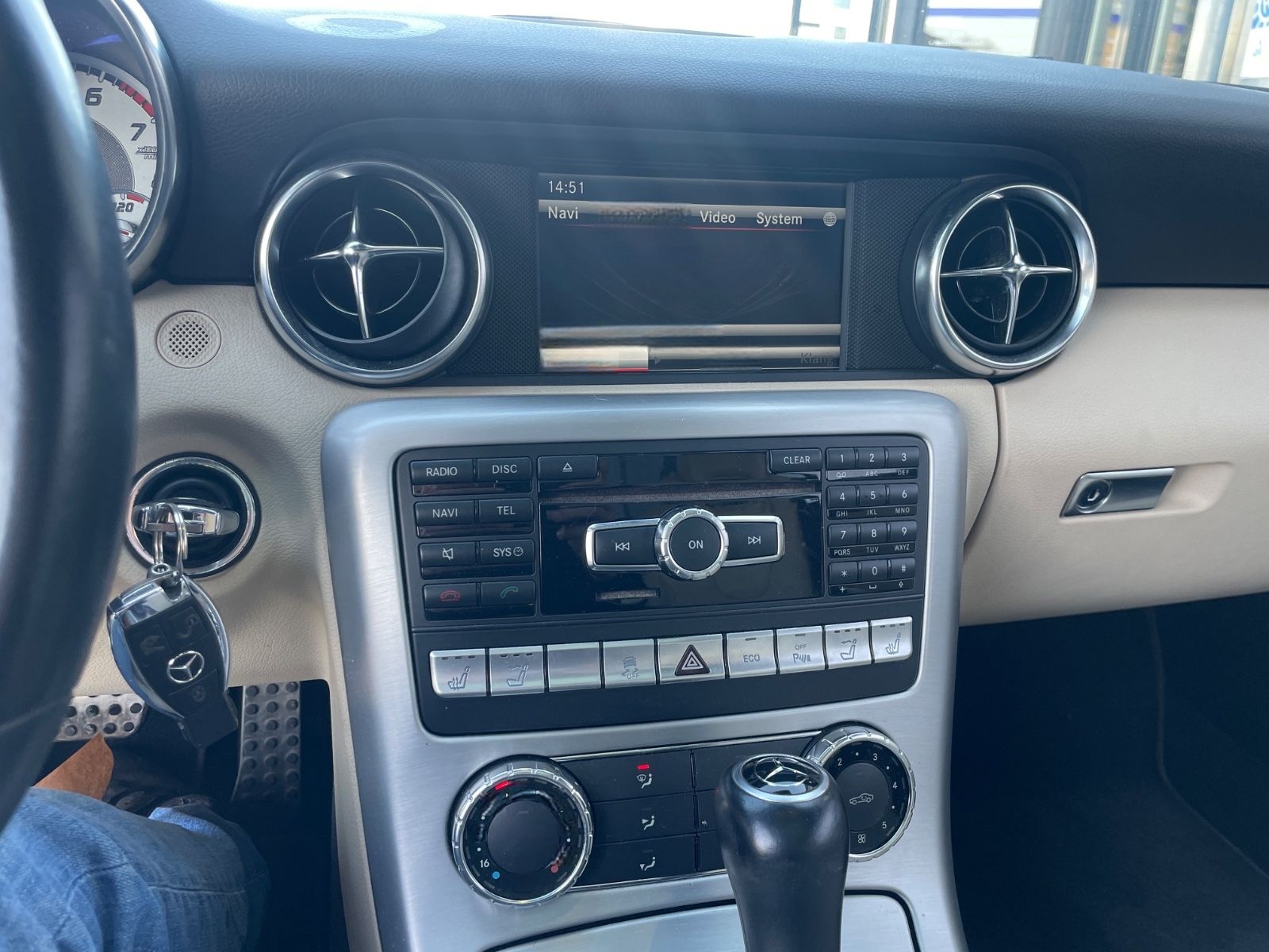 Mercedes-Benz SLK 200 SLK Roadster Airscarf Allwetter Leder foto 8