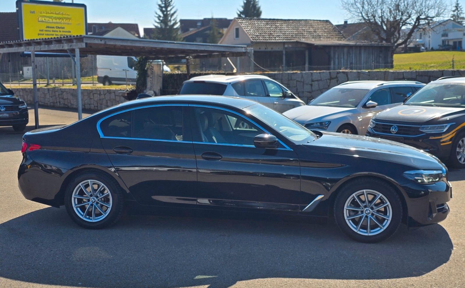 BMW 520 d Limousine*AUT*LIVE*NAVI*LEDER*LED*ALU*SHZ* foto 7