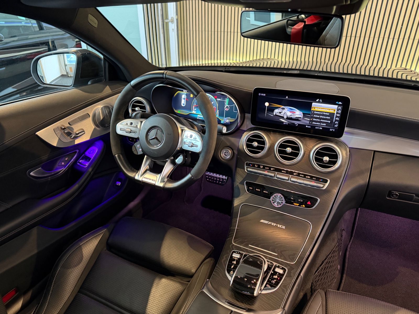 Mercedes-Benz C63s AMG *TRACK/NIGHT/PANO/KLAPPE/BURMESTER/VOLL foto 16