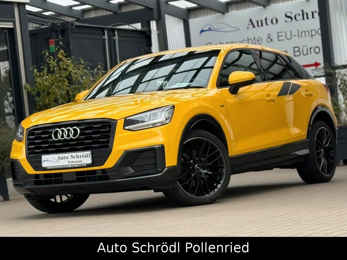 Audi Q2 sport 35 TFSI S line, AHK, B&O, ACC, LED, DAB