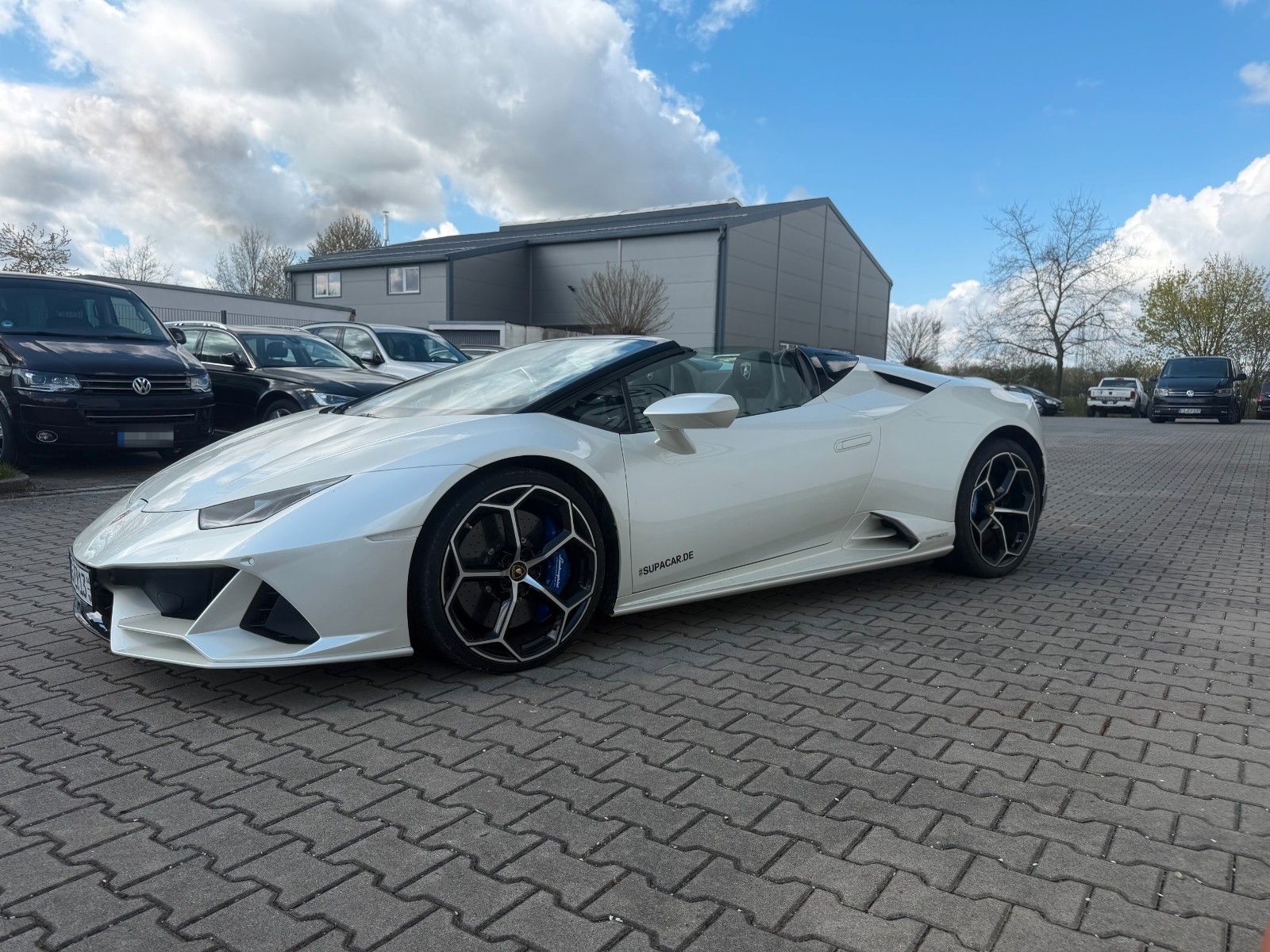 Lamborghini Huracán EVO Spyder AWD Balloon White*LIFT*Garant foto 12