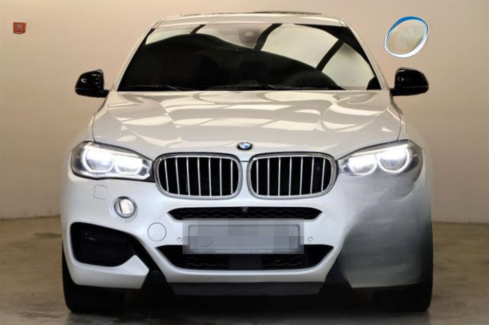BMW X6 M50d 381PS Voll Standh. ACC Head Up Glasdach foto 2