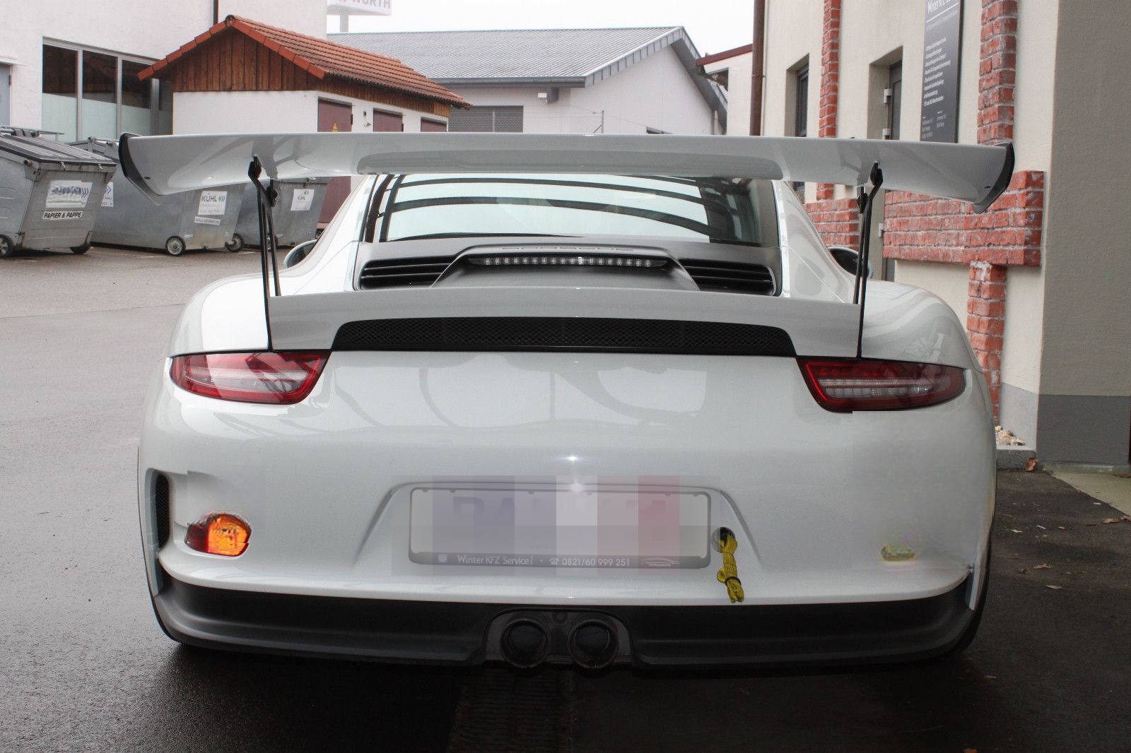Porsche 911 GT3 RS DE EZ Unfallfr PCCB Vollscha Apprvd. foto 4