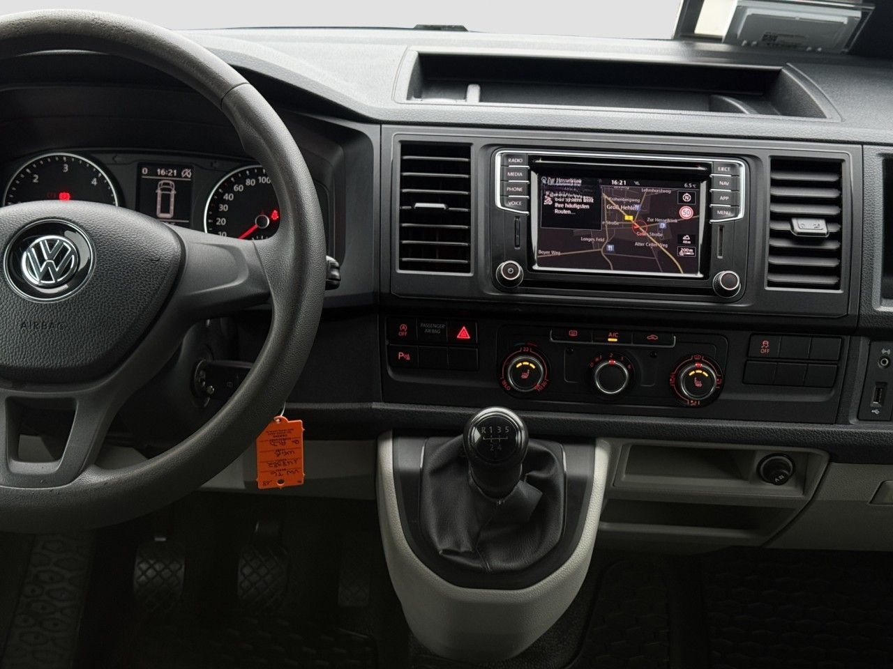 Volkswagen T6 Kasten lang/Klima/Navi/AHK/3-Sitze/2xSchiebet foto 11