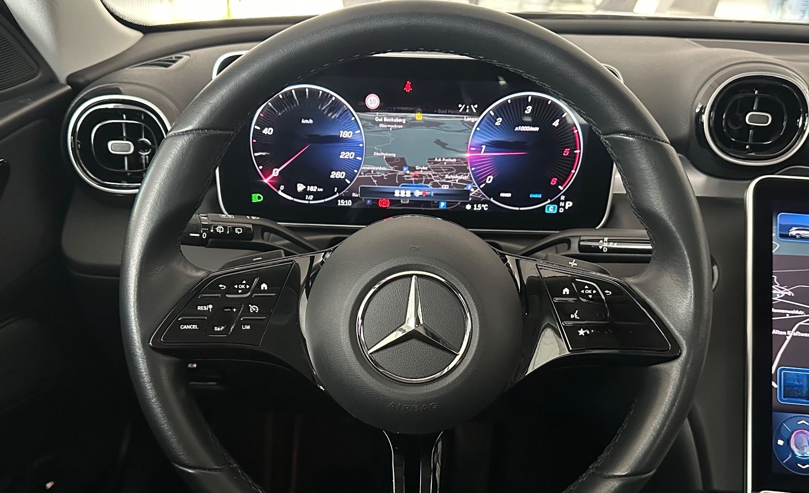 Mercedes-Benz C 200 C -Klasse T-Modell Volldigitales Kombiinst foto 7