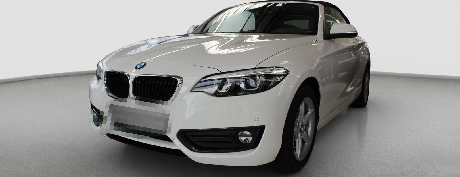 BMW 218 Cabrio d Advantage Business PDC TLeder foto 2