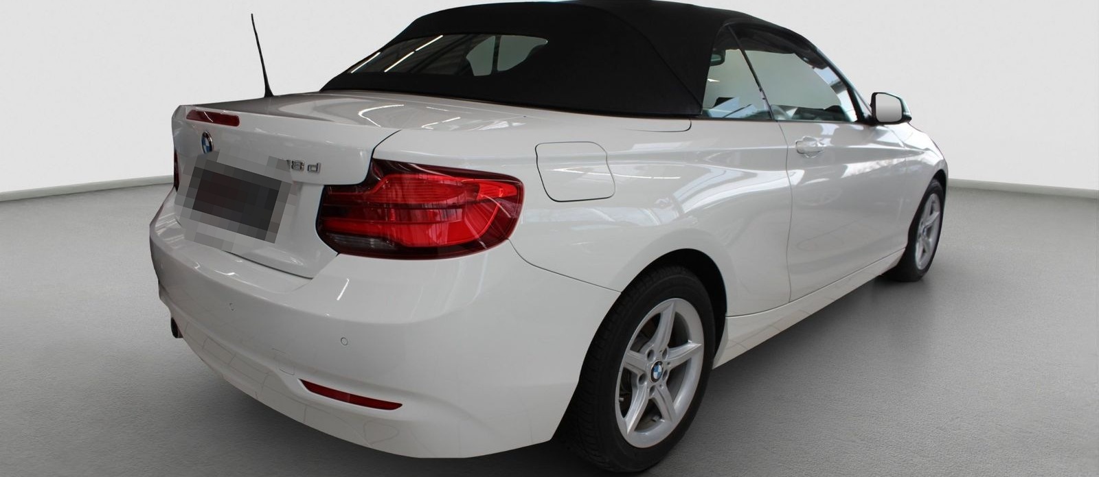 BMW 218 Cabrio d Advantage Business PDC TLeder foto 6