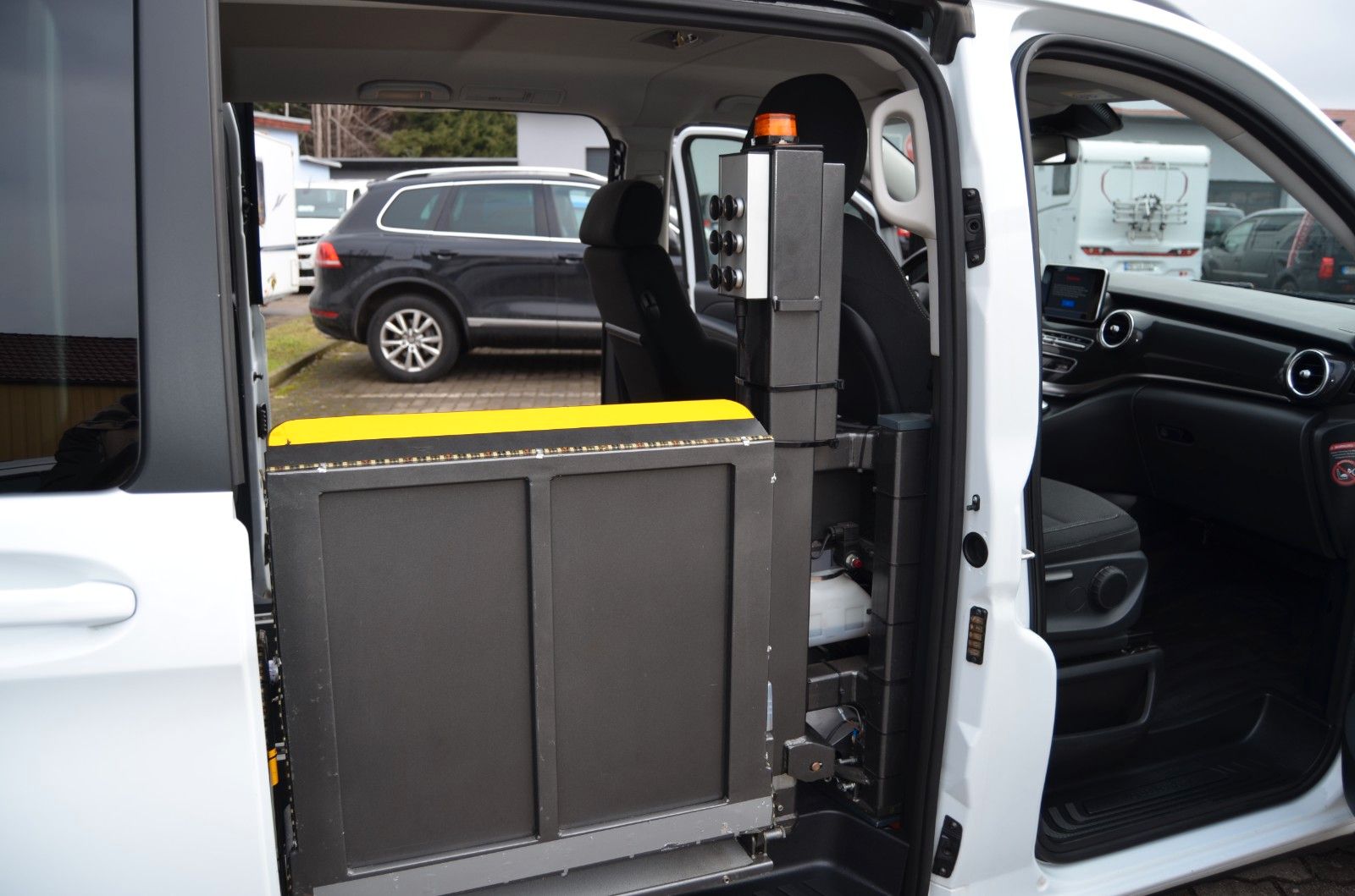 Mercedes-Benz V 220 l  Rollstuhllift Recaro Sitz Selbstfahrer foto 11