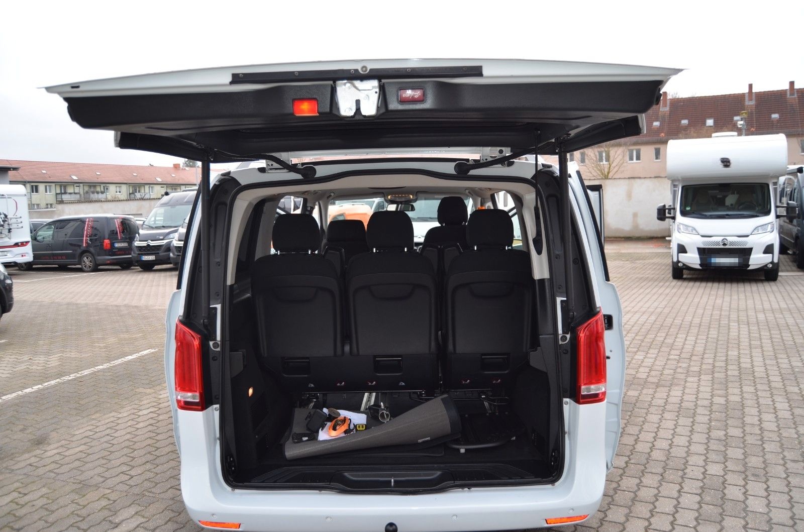 Mercedes-Benz V 220 l  Rollstuhllift Recaro Sitz Selbstfahrer foto 12