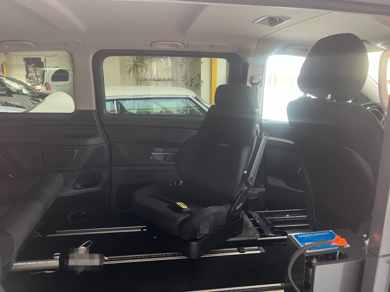 Mercedes-Benz V 220 l  Rollstuhllift Recaro Sitz Selbstfahrer foto 16