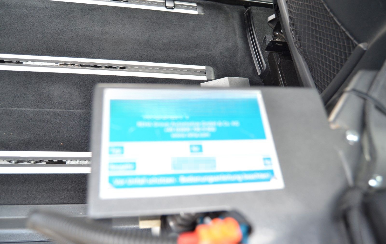 Mercedes-Benz V 220 l  Rollstuhllift Recaro Sitz Selbstfahrer foto 19