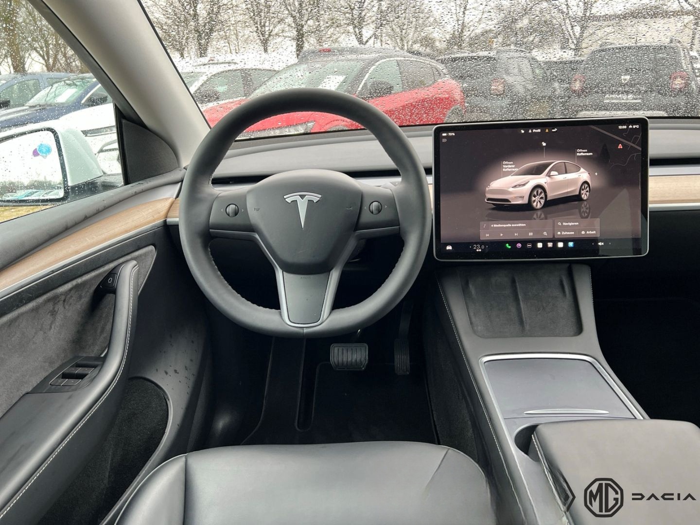 Tesla Model Y Long Range Dual AWD 8fach bereift MwSt. foto 15