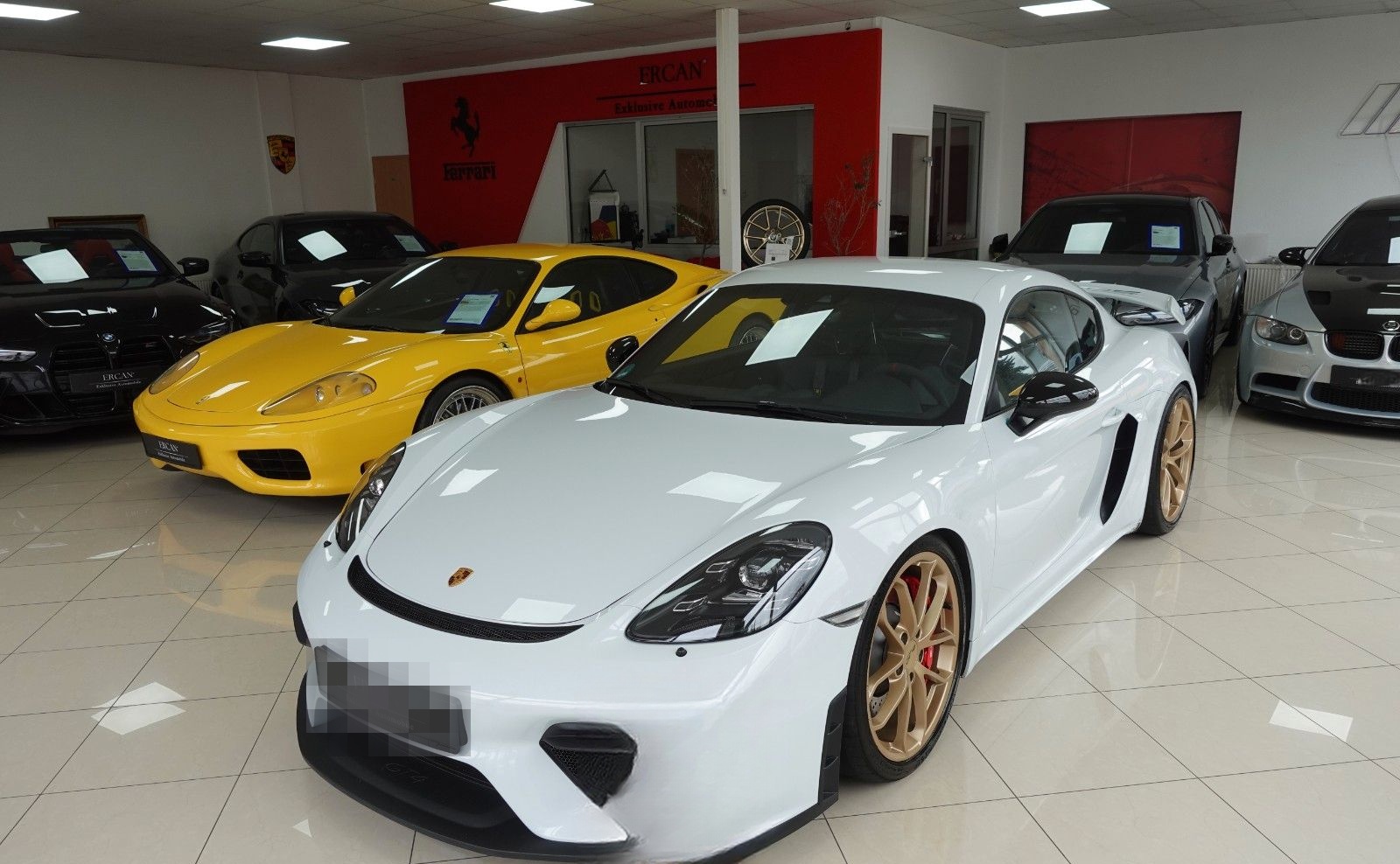 Porsche Cayman GT4 Clubsport / 918 Seats / Chrono /