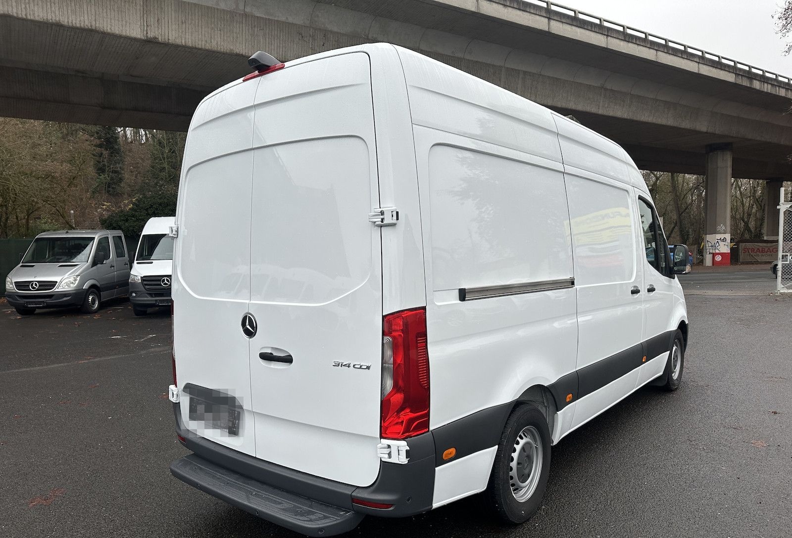 Mercedes-Benz Sprinter 314 CDI RWD L2 2 x Zusatzheizung Regale foto 3