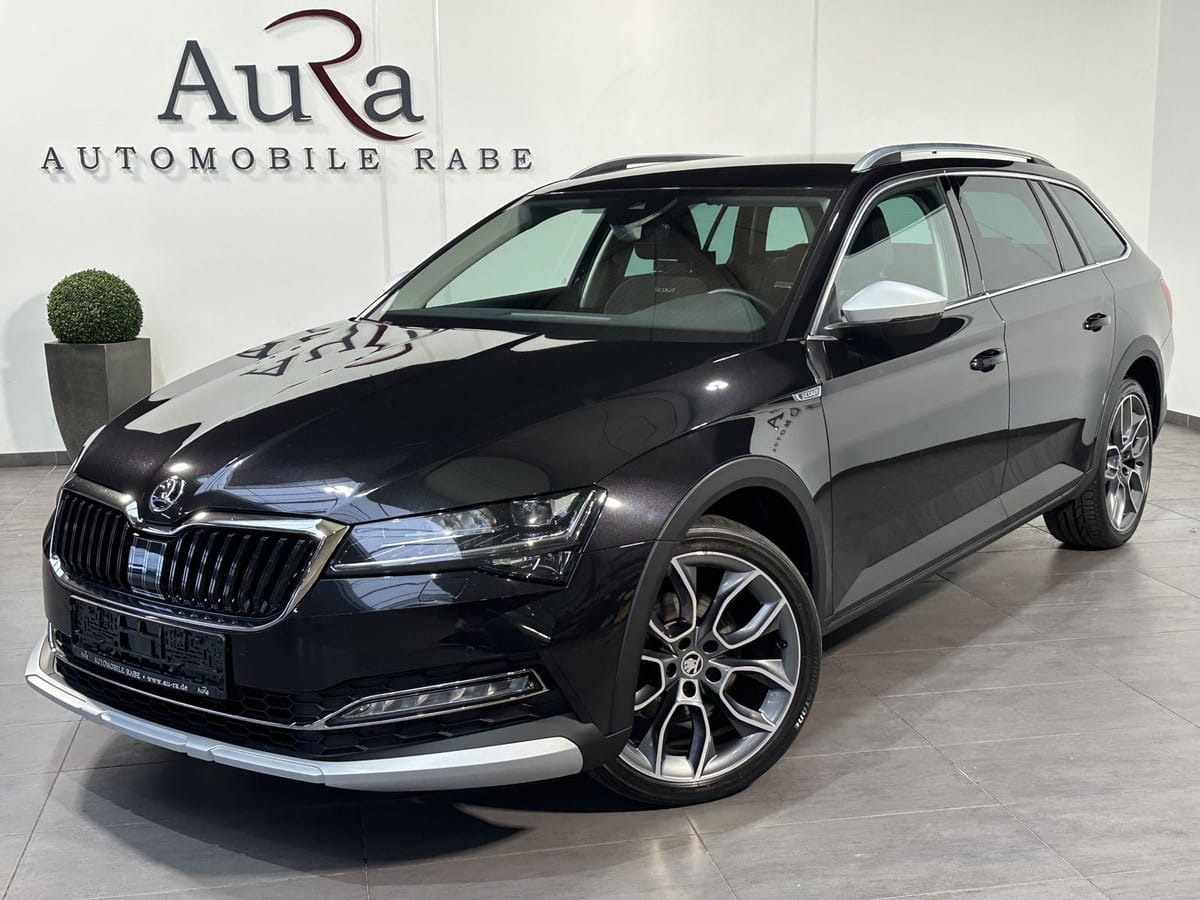 Skoda Superb Combi 2.0 TDI 4x4 DSG Scout NAV LED AHK foto 1