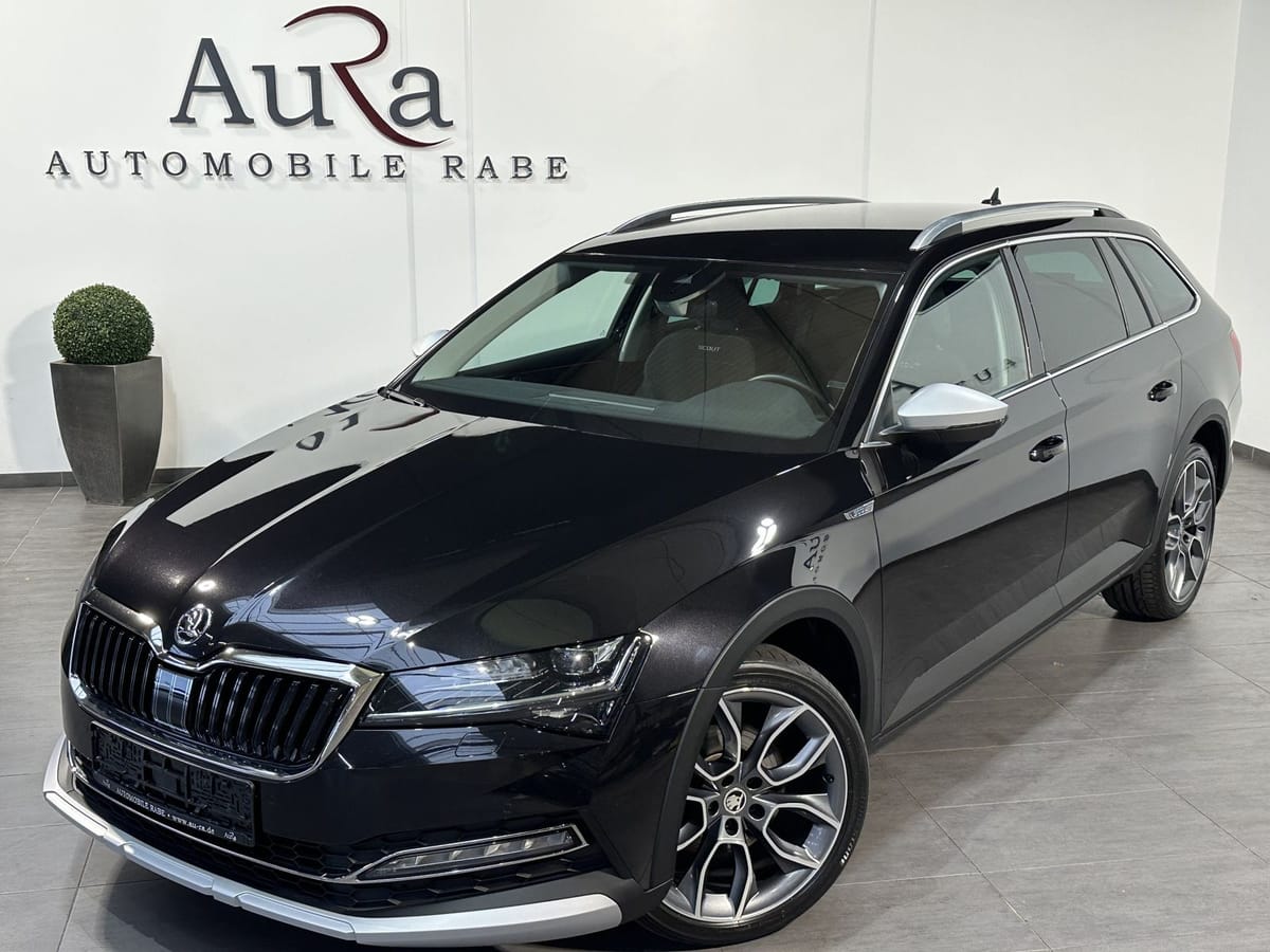 Skoda Superb Combi 2.0 TDI 4x4 DSG Scout NAV LED AHK foto 2