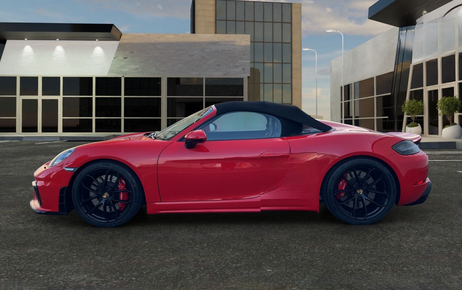 Porsche Boxster 718 Spyder PDK Navi Sportabgasanlage foto 2