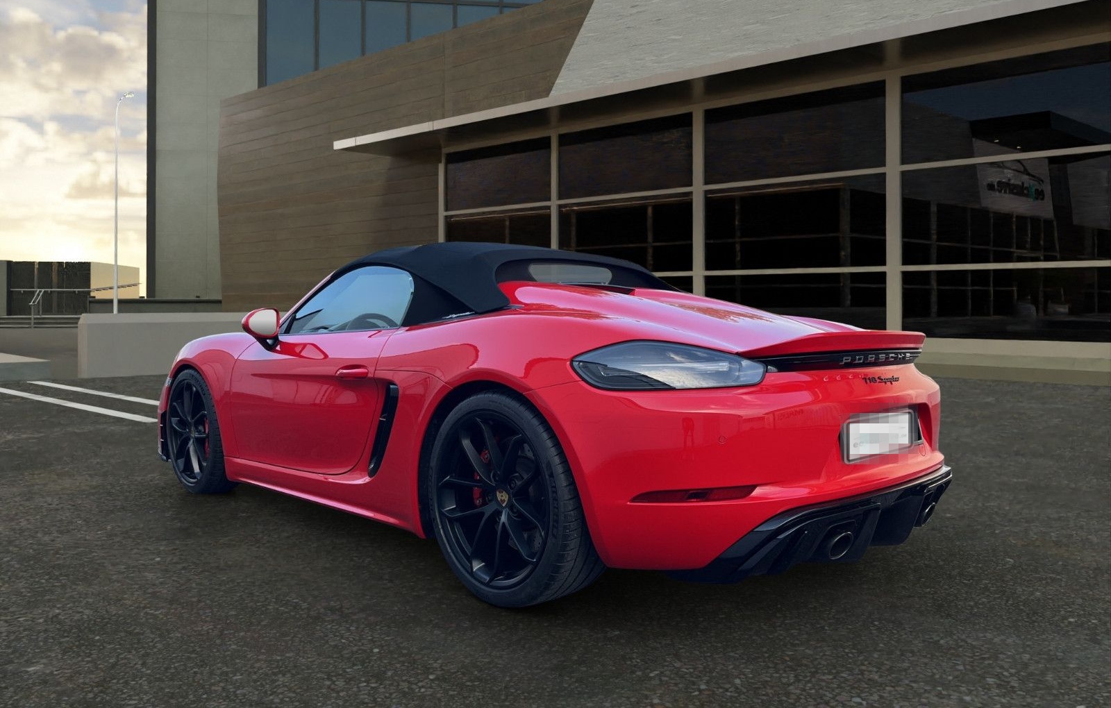 Porsche Boxster 718 Spyder PDK Navi Sportabgasanlage foto 3