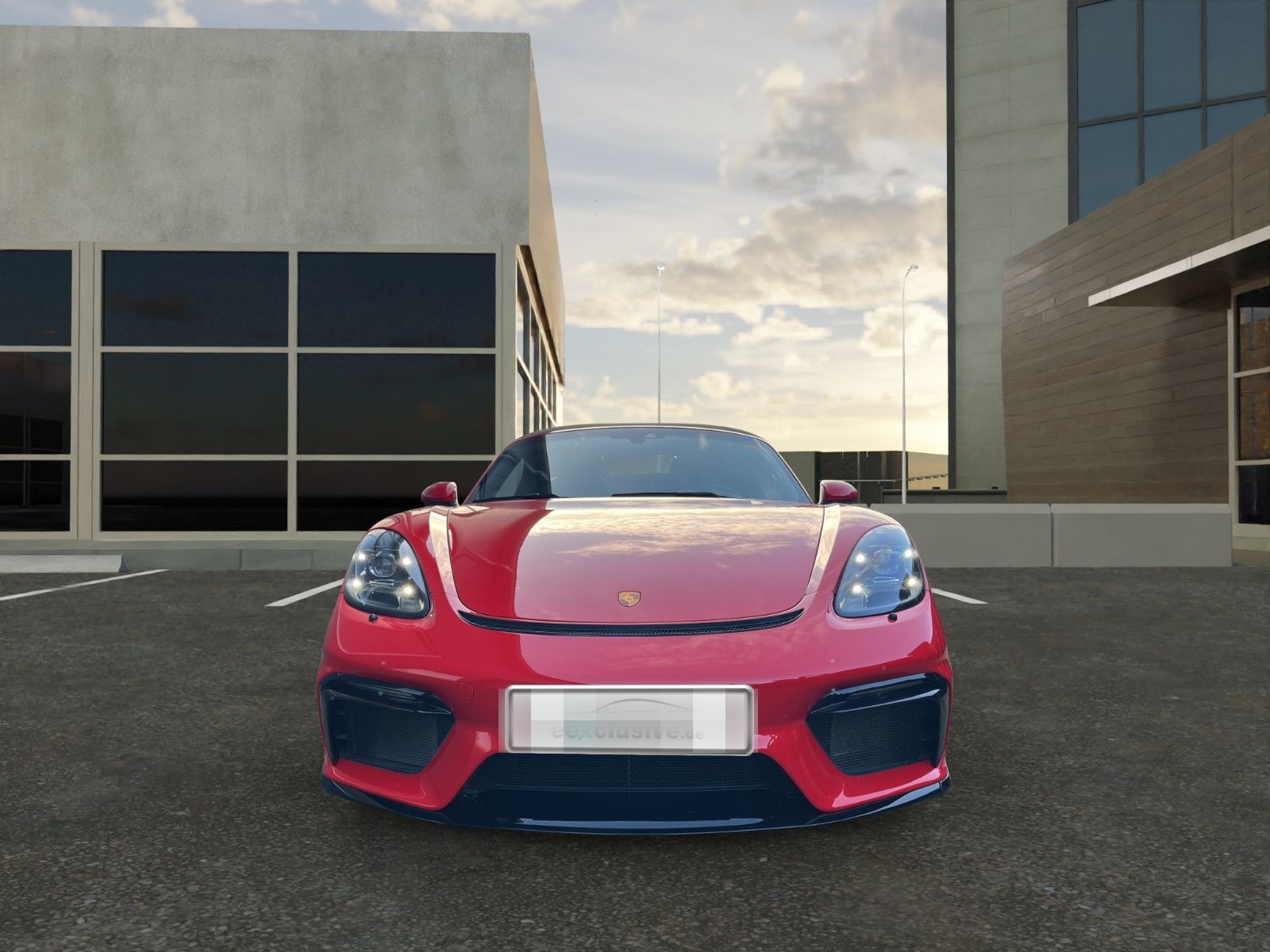 Porsche Boxster 718 Spyder PDK Navi Sportabgasanlage foto 4