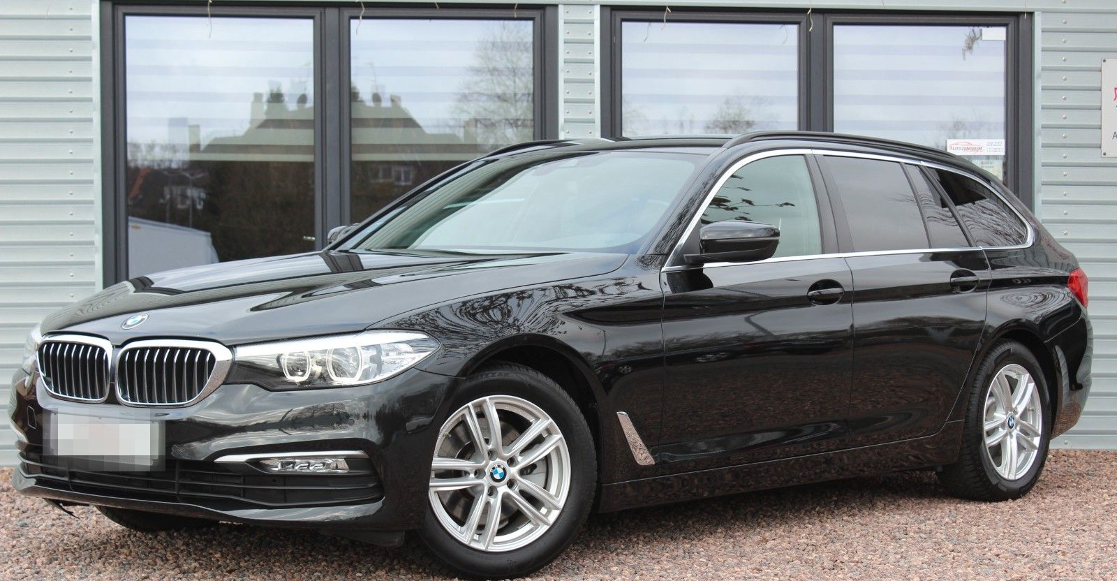 BMW 520d Touring*AHK*Leder*Top*HU/AU Neu*Scheckheft foto 2