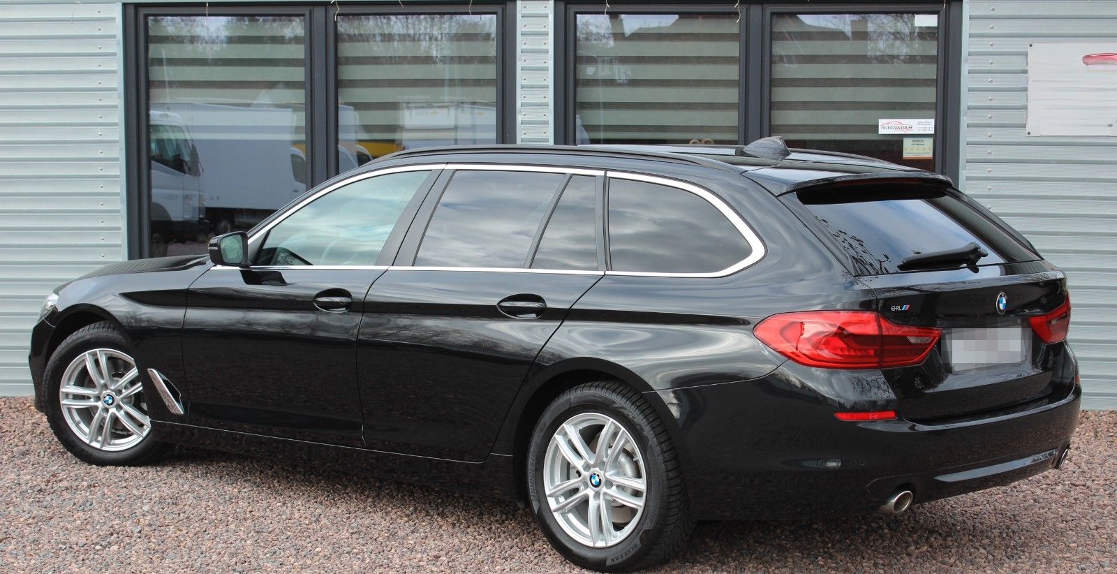 BMW 520d Touring*AHK*Leder*Top*HU/AU Neu*Scheckheft foto 7