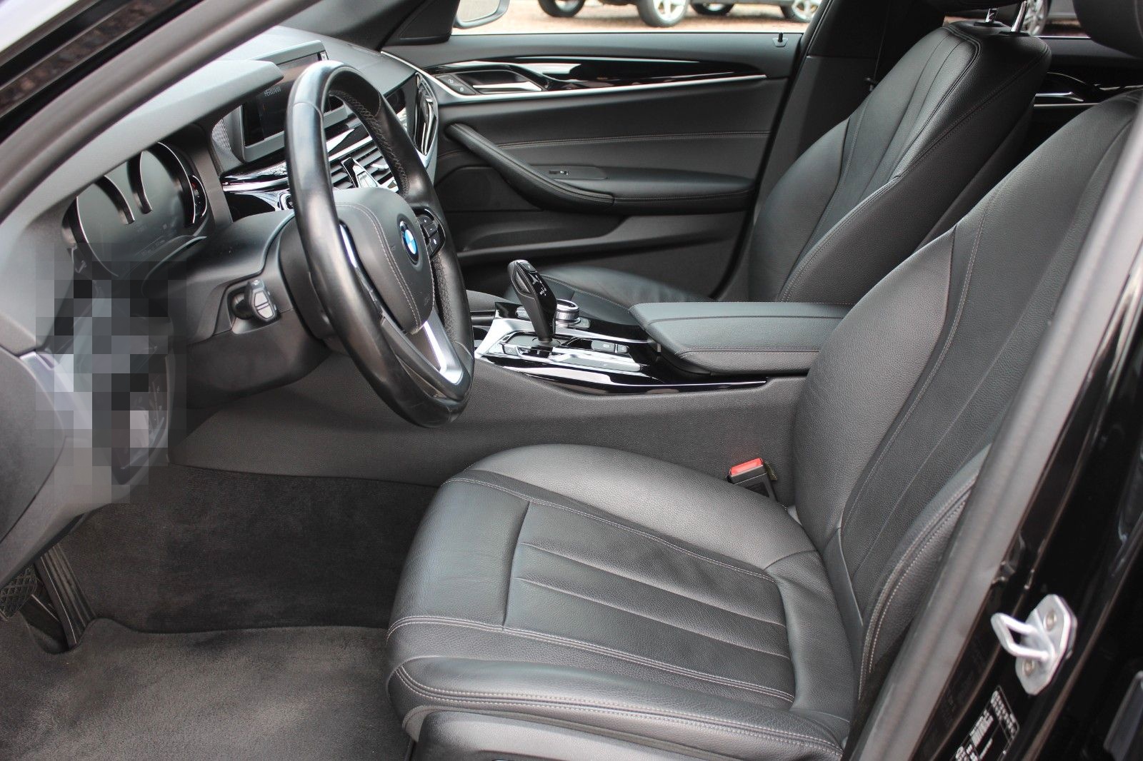 BMW 520d Touring*AHK*Leder*Top*HU/AU Neu*Scheckheft foto 8